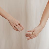 Close up of graceful hand movement